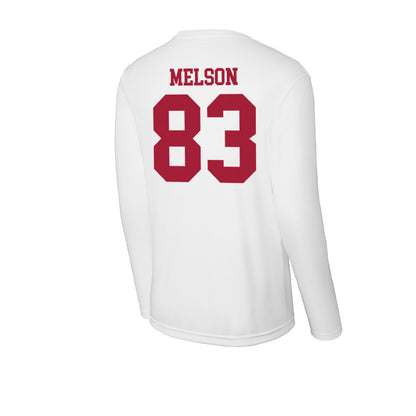 Oklahoma - NCAA Football : Major Melson - Activewear Long Sleeve T-Shirt-1