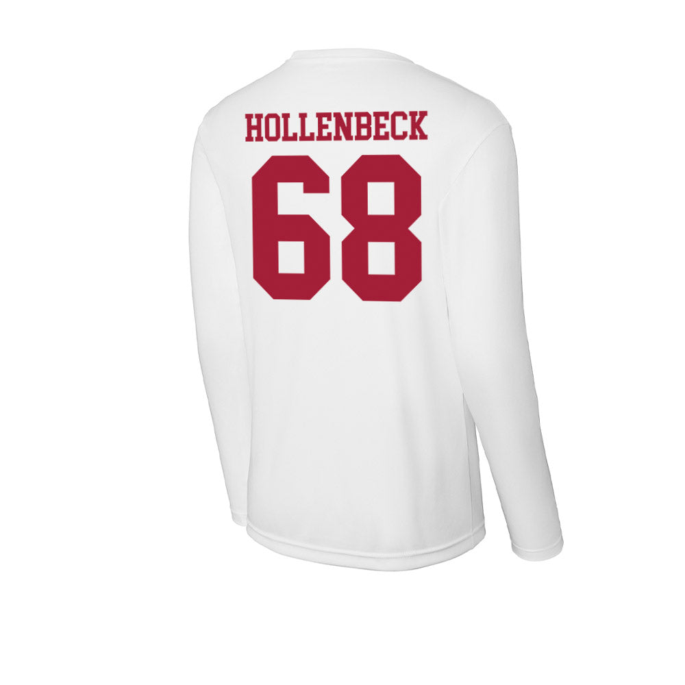Oklahoma - NCAA Football : Owen Hollenbeck - Activewear Long Sleeve T-Shirt-1