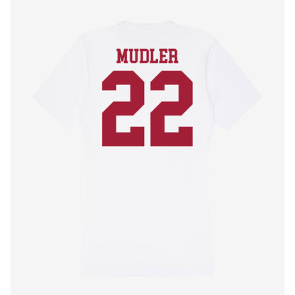 Oklahoma - NCAA Baseball : Scott Mudler - Women's V-Neck T-Shirt-1