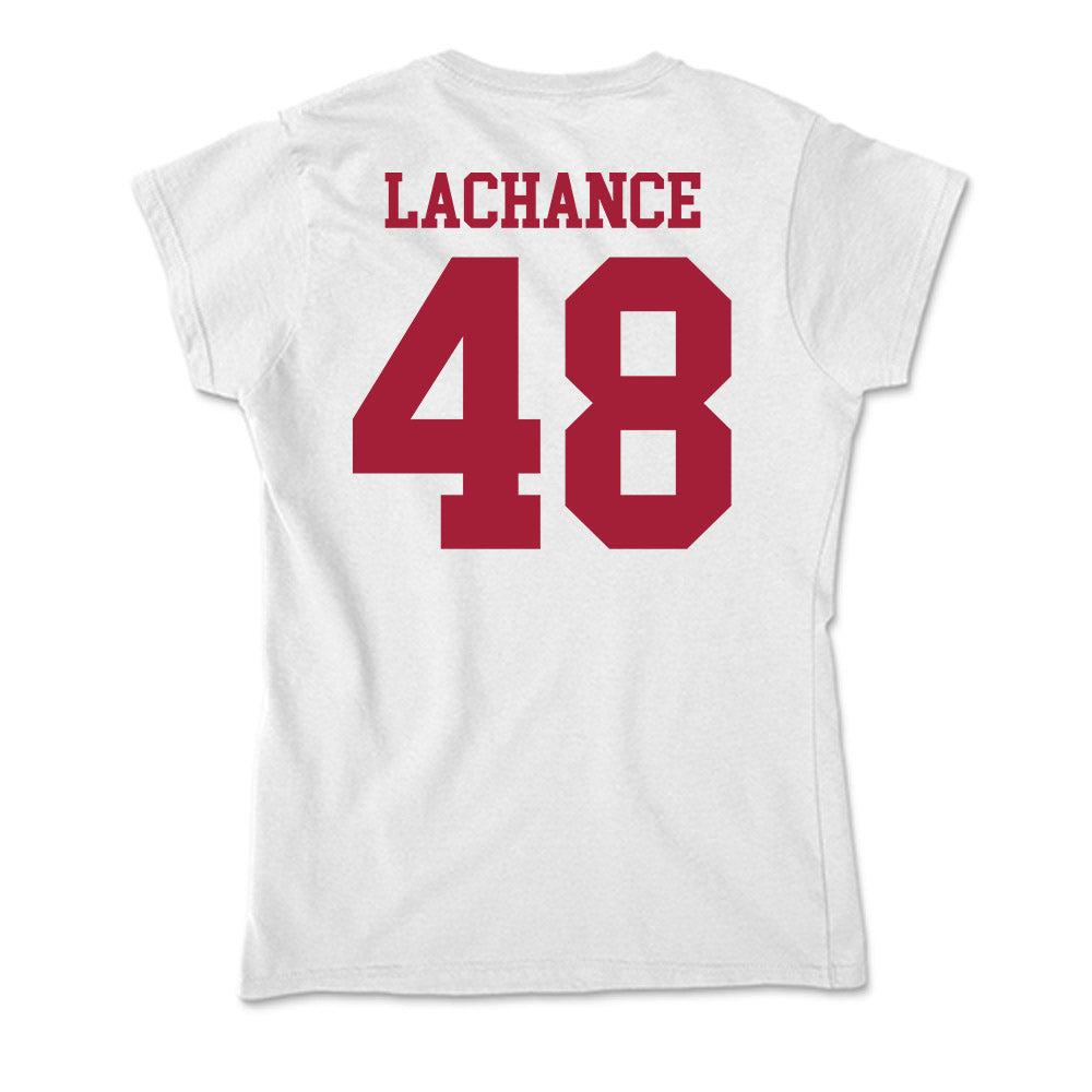Oklahoma - NCAA Baseball : Deiten Lachance - Soft Style Women’s T-Shirt-1