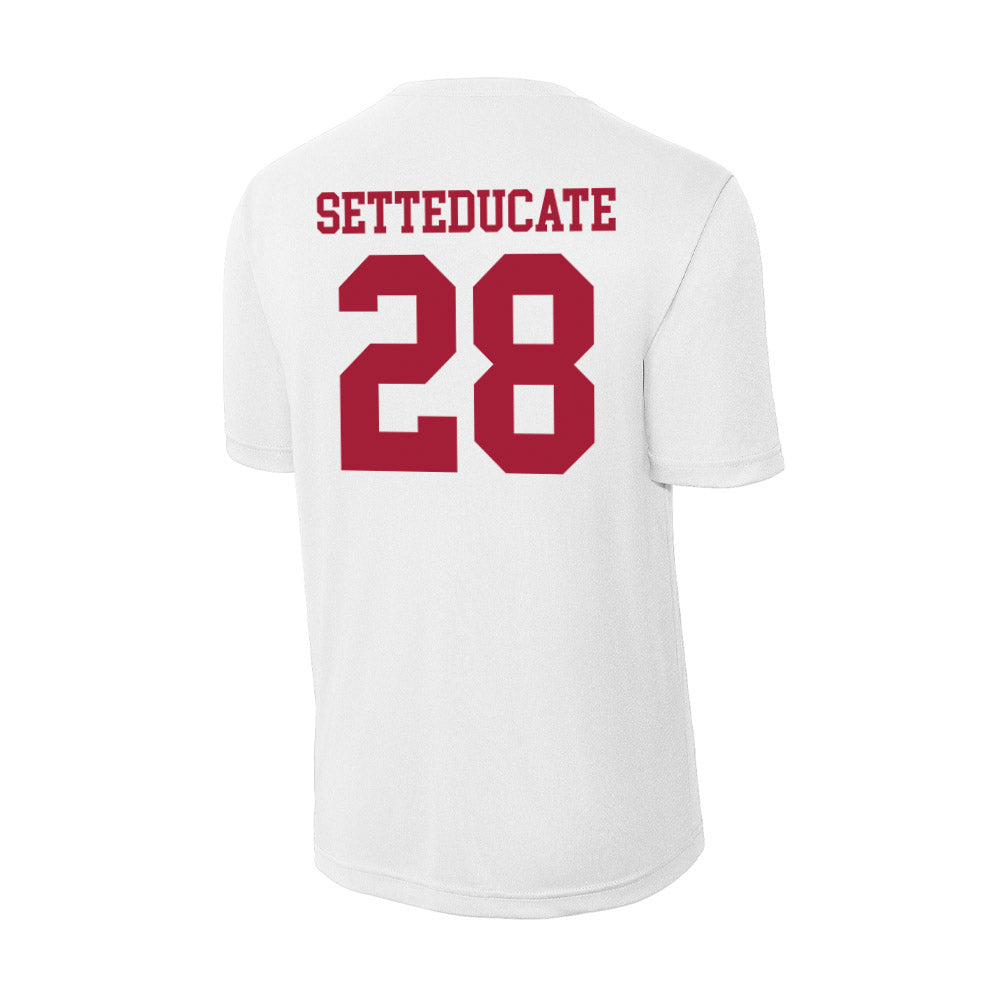 Oklahoma - NCAA Women's Soccer : Luciana Setteducate - Activewear T-Shirt-1