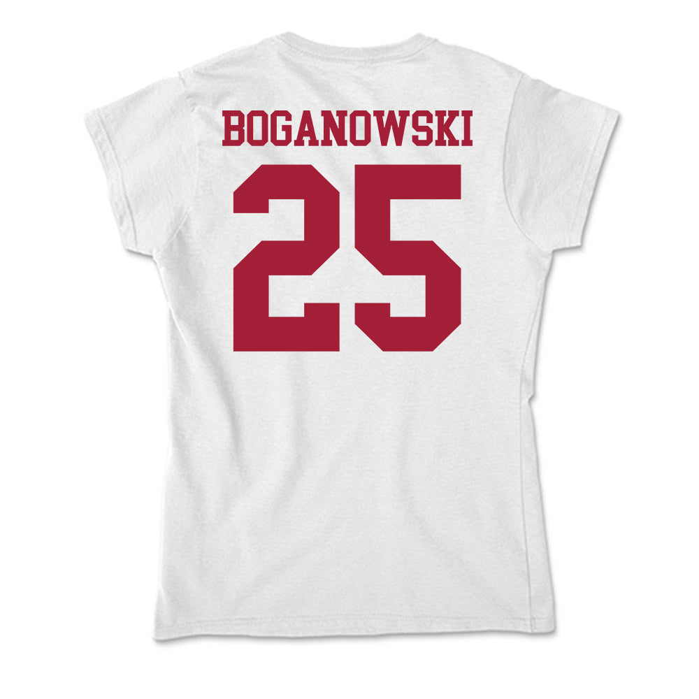 Oklahoma - NCAA Football : Michael Boganowski - Soft Style Women’s T-Shirt-1