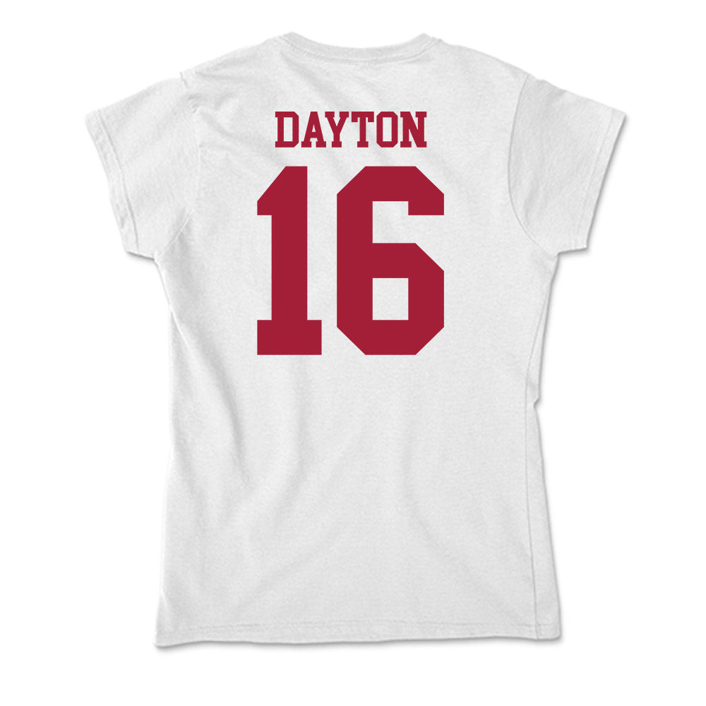 Oklahoma - NCAA Softball : Abigale Dayton - Soft Style Women’s T-Shirt-1