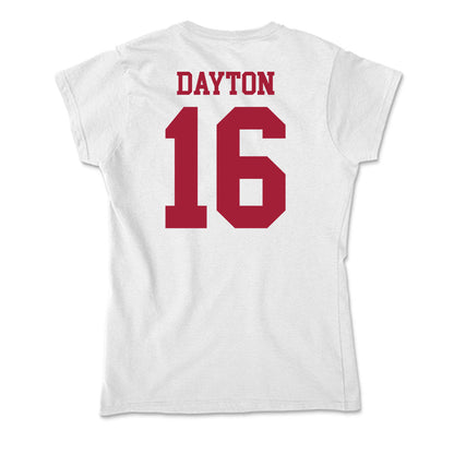 Oklahoma - NCAA Softball : Abigale Dayton - Soft Style Women’s T-Shirt-1