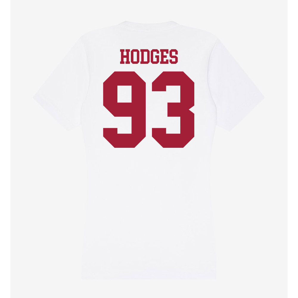 Oklahoma - NCAA Football : Ace Hodges - Women's V-Neck T-Shirt-1
