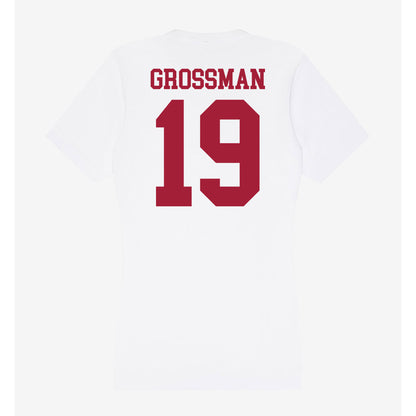 Oklahoma - NCAA Baseball : Jaxon Grossman - Women's V-Neck T-Shirt-1