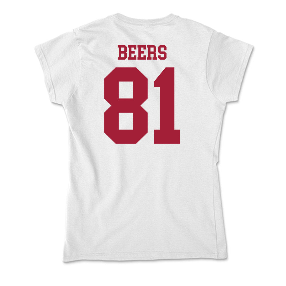 Oklahoma - NCAA Football : Rocky Beers - Soft Style Women’s T-Shirt-1