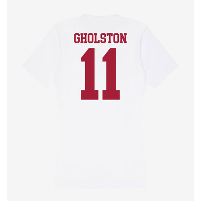 Oklahoma - NCAA Baseball : Jacob Gholston - Women's V-Neck T-Shirt-1