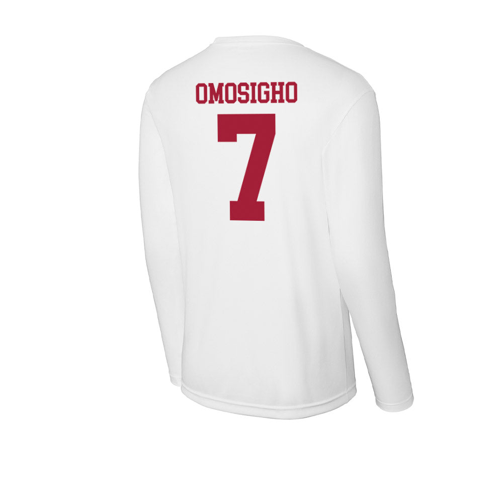 Oklahoma - NCAA Football : Sammy Omosigho - Activewear Long Sleeve T-Shirt-1