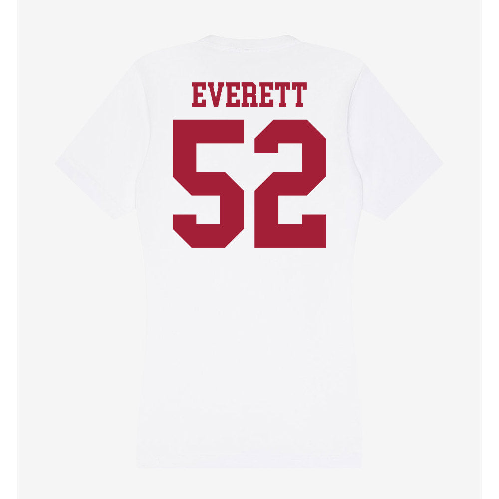 Oklahoma - NCAA Football : Troy Everett - Women's V-Neck T-Shirt-1