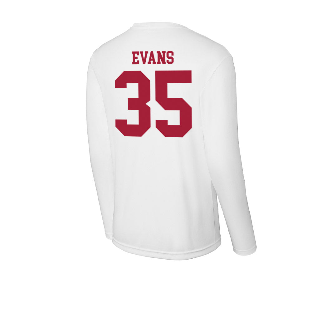 Oklahoma - NCAA Football : Liam Evans - Activewear Long Sleeve T-Shirt-1