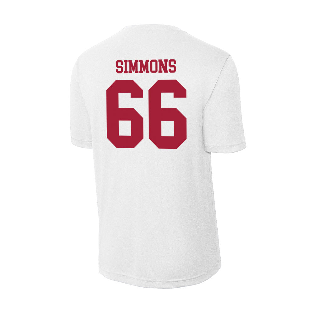 Oklahoma - NCAA Football : Derek Simmons - Activewear T-Shirt-1