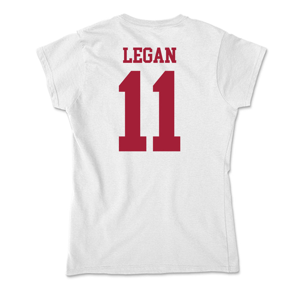 Oklahoma - NCAA Women's Soccer : Drue Legan - Soft Style Women’s T-Shirt-1
