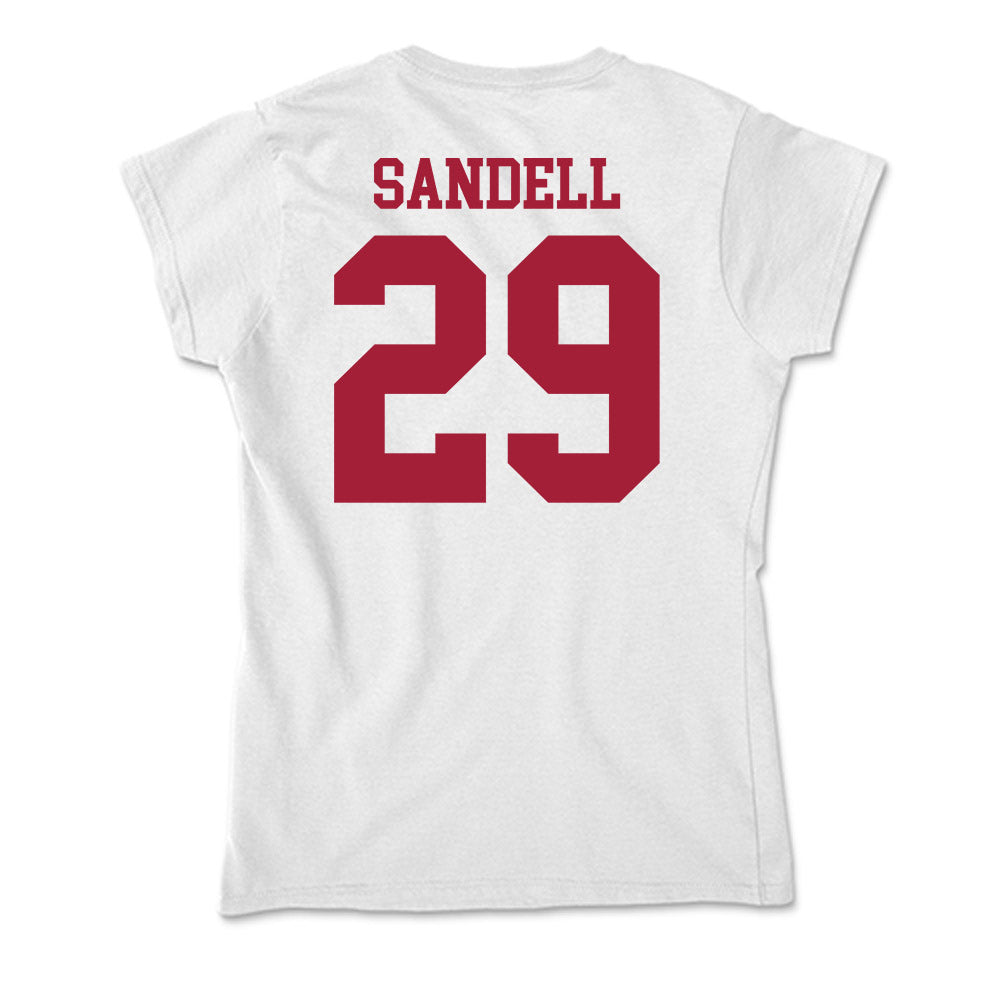 Oklahoma - NCAA Football : Tate Sandell - Soft Style Women’s T-Shirt-1
