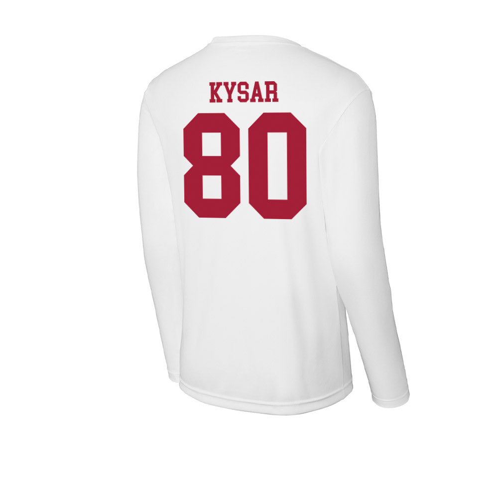Oklahoma - NCAA Football : Bergin Kysar - Activewear Long Sleeve T-Shirt-1