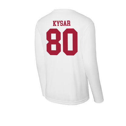 Oklahoma - NCAA Football : Bergin Kysar - Activewear Long Sleeve T-Shirt-1