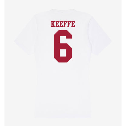 Oklahoma - NCAA Men's Basketball : Finley Keeffe - Women's V-Neck T-Shirt-1