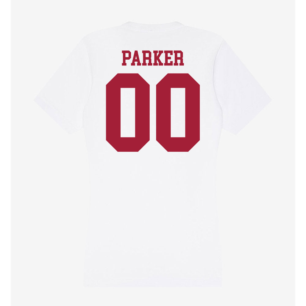 Oklahoma - NCAA Softball : Allyssa Parker - Women's V-Neck T-Shirt-1