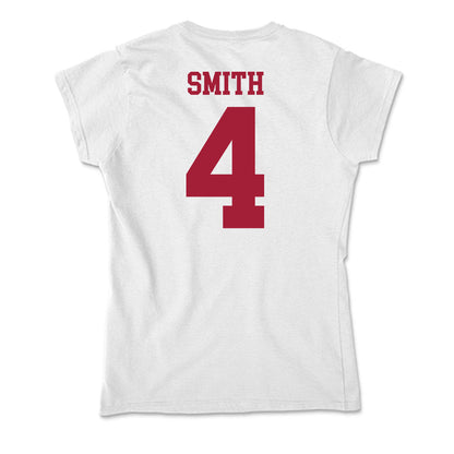 Oklahoma - NCAA Women's Basketball : Caya Smith - Soft Style Women’s T-Shirt-1