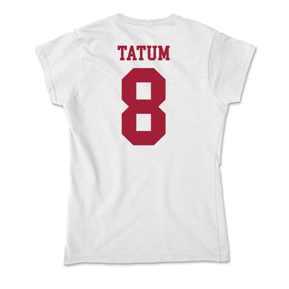 Oklahoma - NCAA Football : Taylor Tatum - Soft Style Women’s T-Shirt-1