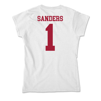 Oklahoma - NCAA Softball : Cydney Sanders - Soft Style Women’s T-Shirt-1