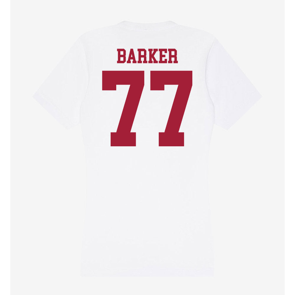 Oklahoma - NCAA Softball : Sydney Barker - Women's V-Neck T-Shirt-1