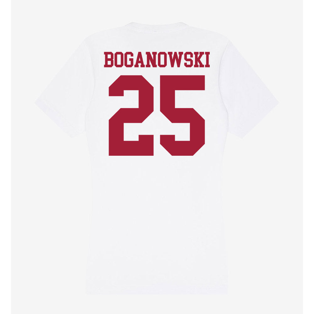 Oklahoma - NCAA Football : Michael Boganowski - Women's V-Neck T-Shirt-1