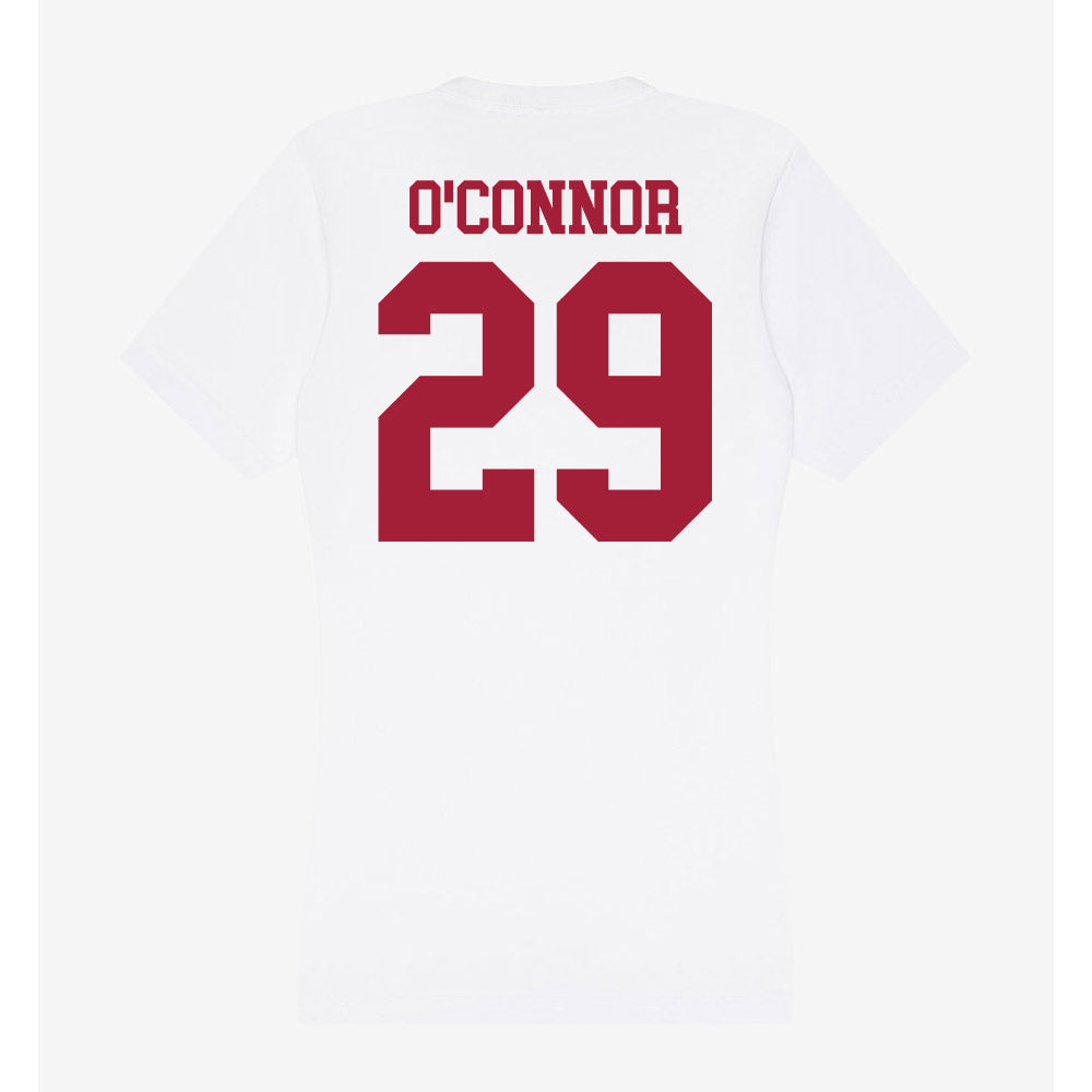 Oklahoma - NCAA Women's Soccer : Morgan O'Connor - Women's V-Neck T-Shirt-1