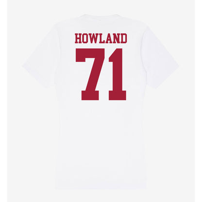 Oklahoma - NCAA Football : Logan Howland - Women's V-Neck T-Shirt-1