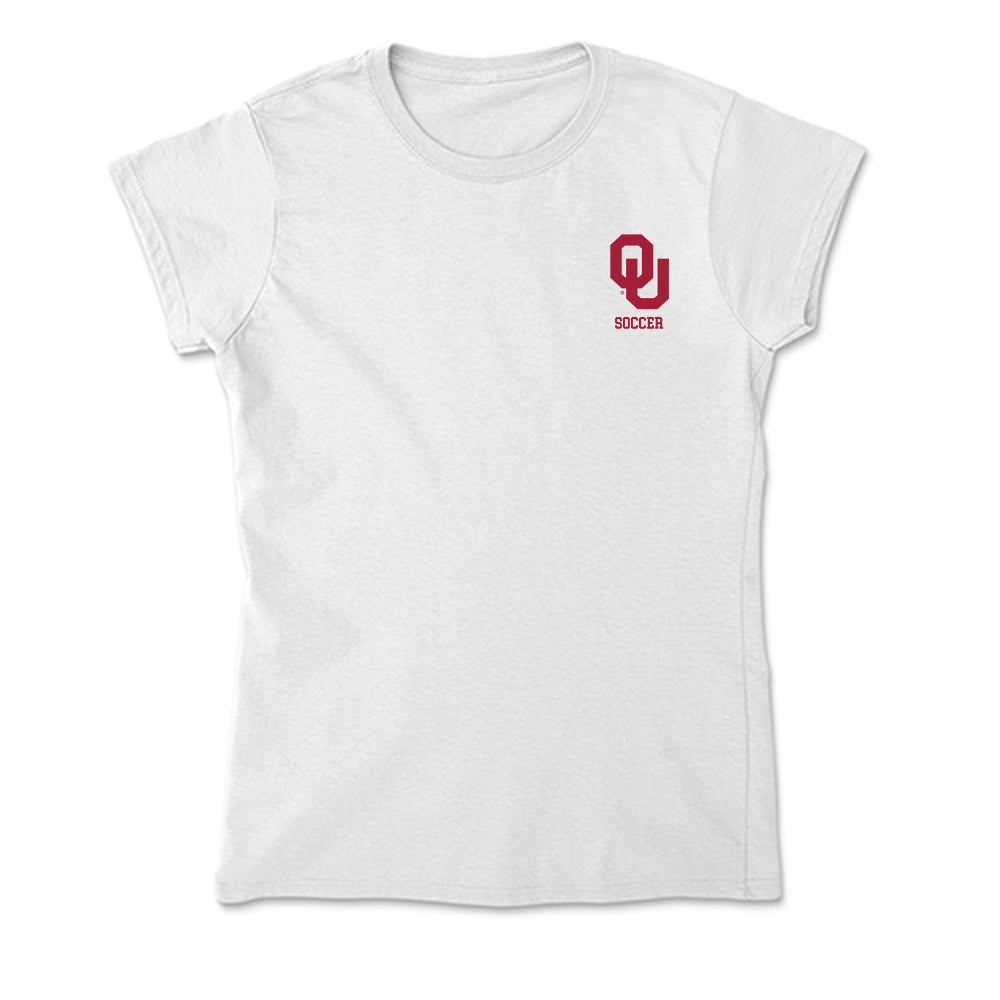 Oklahoma - NCAA Women's Soccer : Callie Sullivan - Soft Style Women’s T-Shirt-0