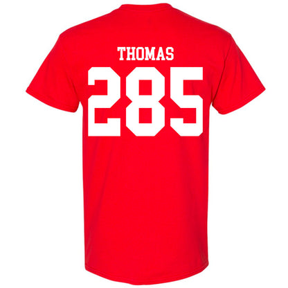 Oklahoma - NCAA Wrestling : Ricky Thomas - Classic Shersey T-Shirt-1