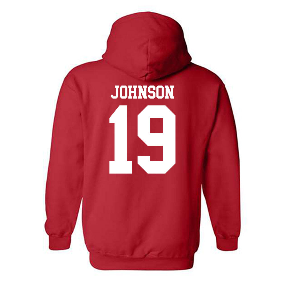 Oklahoma - NCAA Football : Jacobe Johnson - Classic Shersey Hooded Sweatshirt-1