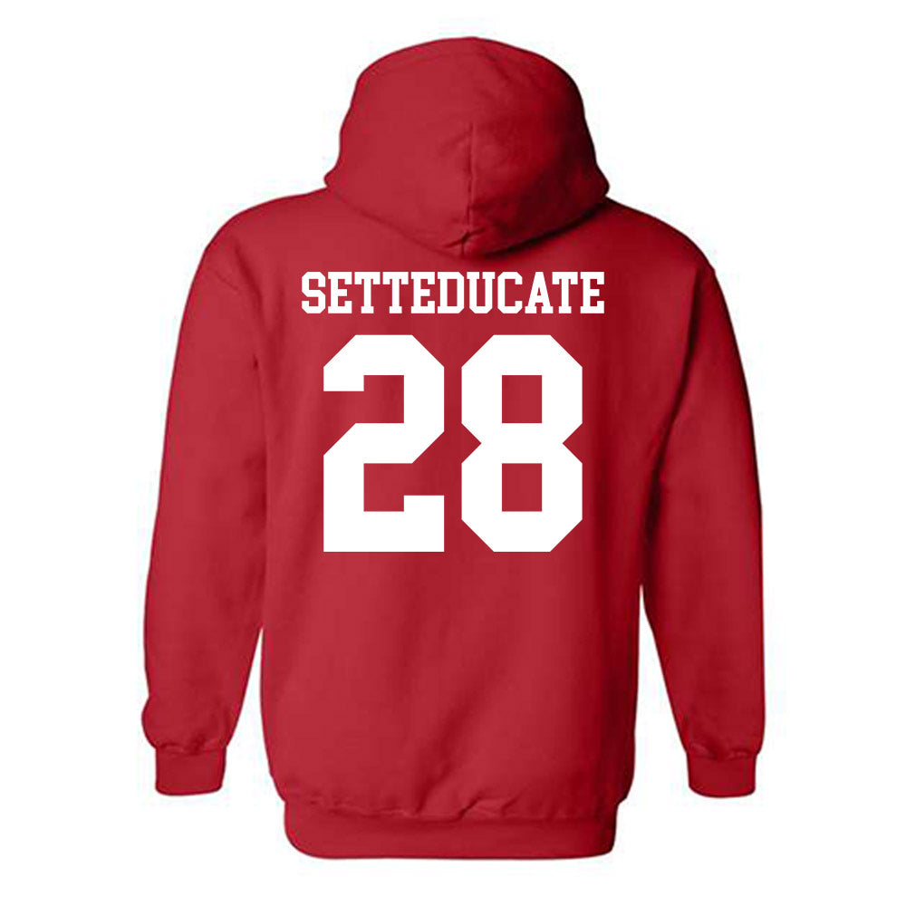 Oklahoma - NCAA Women's Soccer : Luciana Setteducate - Classic Shersey Hooded Sweatshirt-1