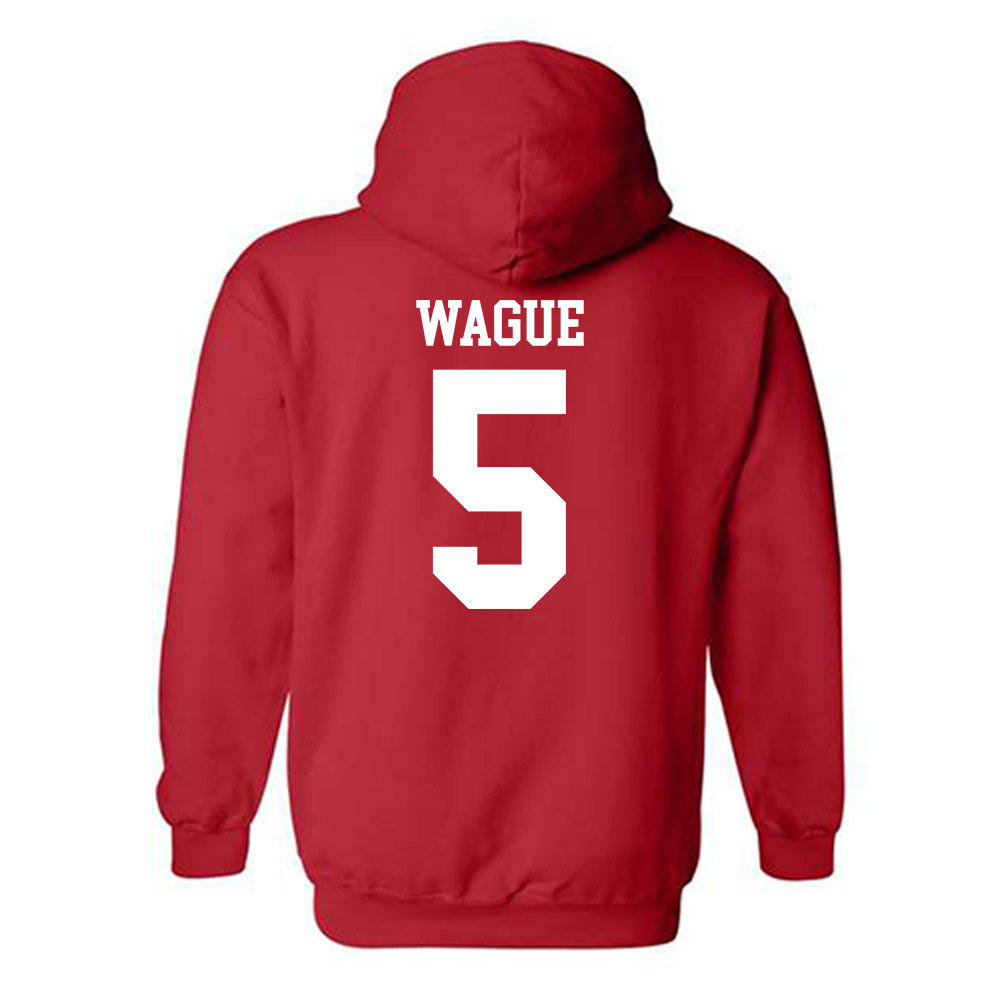 Oklahoma - NCAA Men's Basketball : Mohamed Wague - Classic Shersey Hooded Sweatshirt-1