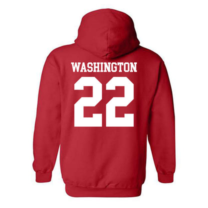Oklahoma - NCAA Football : Trynae Washington - Classic Shersey Hooded Sweatshirt-1