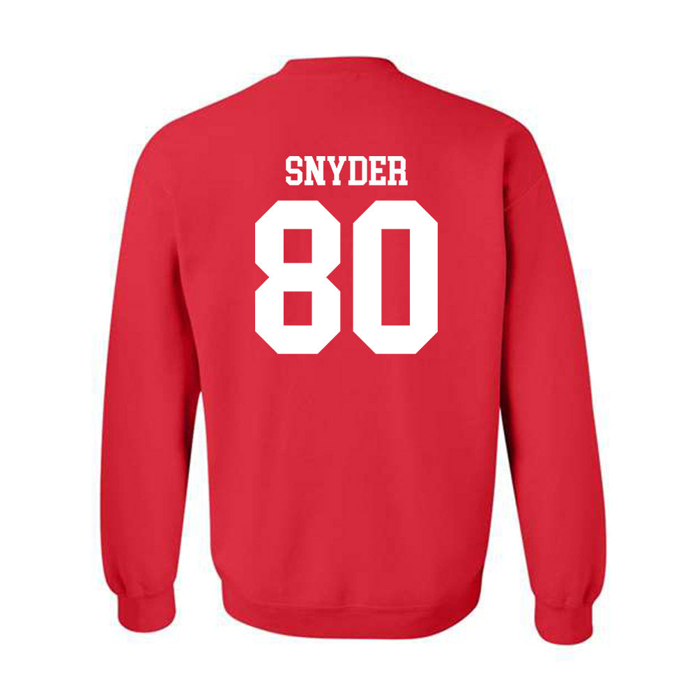 Oklahoma - NCAA Football : Jakeb Snyder - Classic Shersey Crewneck Sweatshirt-1