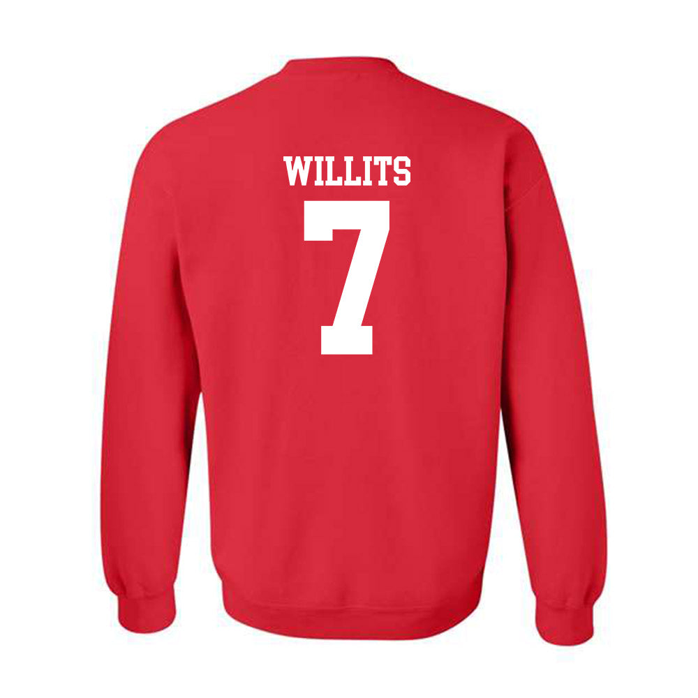 Oklahoma - NCAA Baseball : Jaxon Willits - Classic Shersey Crewneck Sweatshirt-1