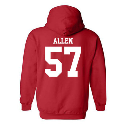 Oklahoma - NCAA Football : Gunnar Allen - Classic Shersey Hooded Sweatshirt-1