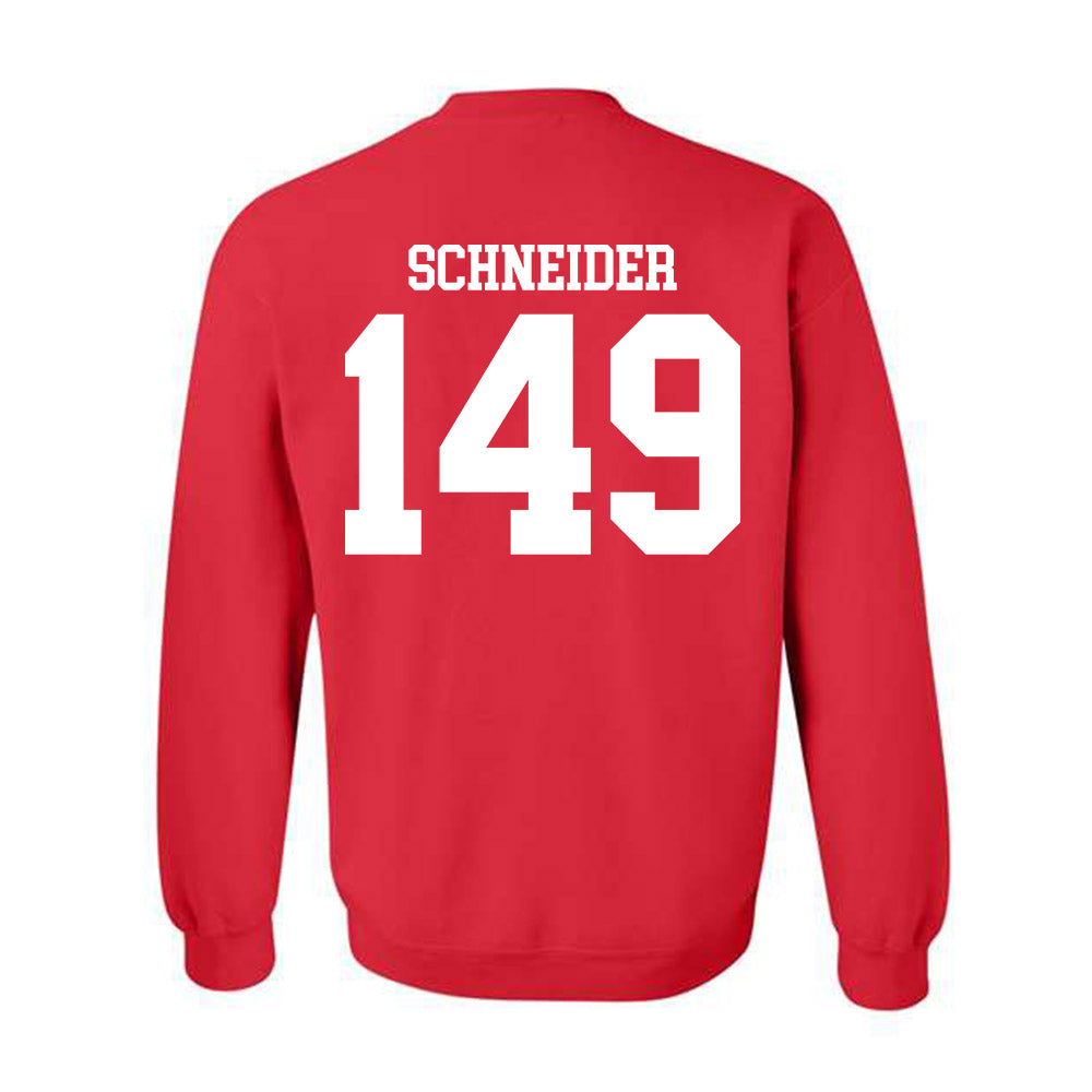 Oklahoma - NCAA Wrestling : Layton Schneider - Classic Shersey Crewneck Sweatshirt-1