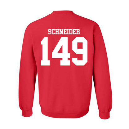 Oklahoma - NCAA Wrestling : Layton Schneider - Classic Shersey Crewneck Sweatshirt-1