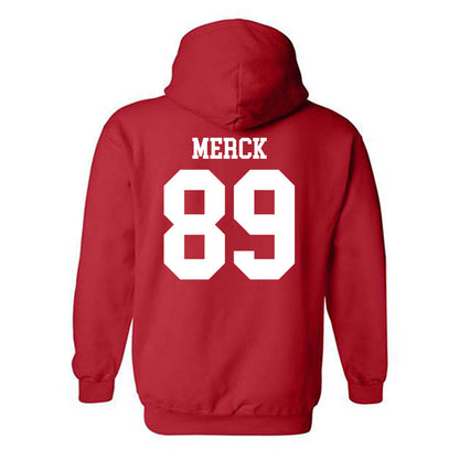 Oklahoma - NCAA Football : Eli Merck - Classic Shersey Hooded Sweatshirt-1