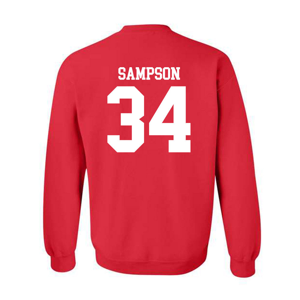Oklahoma - NCAA Baseball : Beau Sampson - Classic Shersey Crewneck Sweatshirt-1