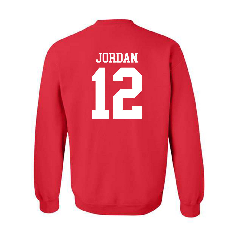 Oklahoma - NCAA Football : Devon Jordan - Classic Shersey Crewneck Sweatshirt-1