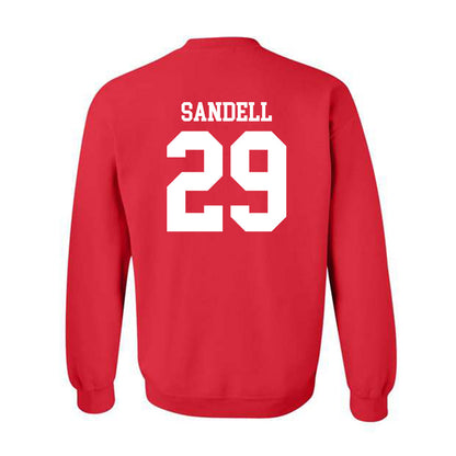 Oklahoma - NCAA Football : Tate Sandell - Classic Shersey Crewneck Sweatshirt-1