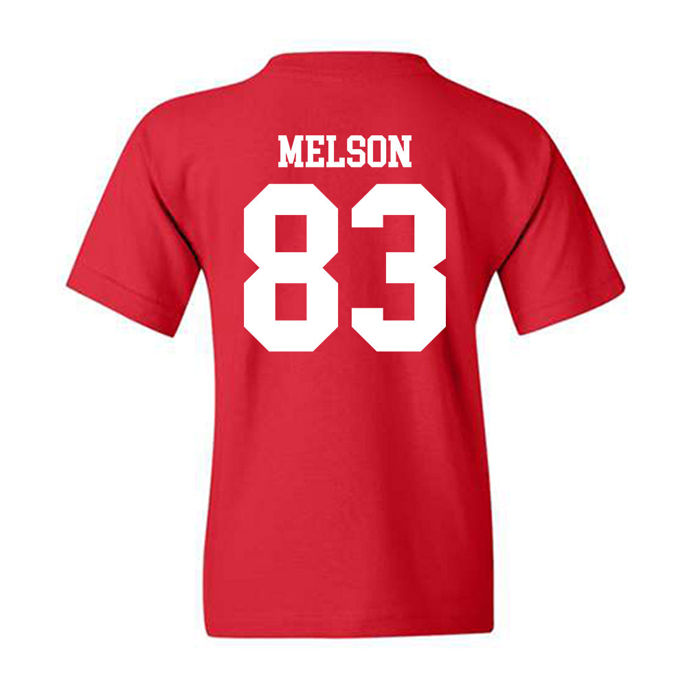 Oklahoma - NCAA Football : Major Melson - Classic Shersey Youth T-Shirt-1