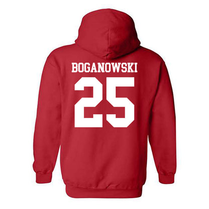 Oklahoma - NCAA Football : Michael Boganowski - Classic Shersey Hooded Sweatshirt-1
