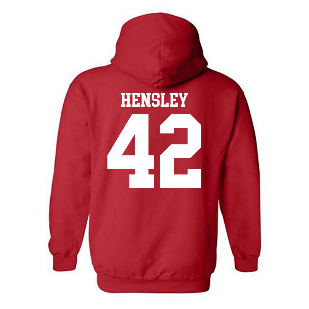 Oklahoma - NCAA Baseball : Reid Hensley - Classic Shersey Hooded Sweatshirt-1