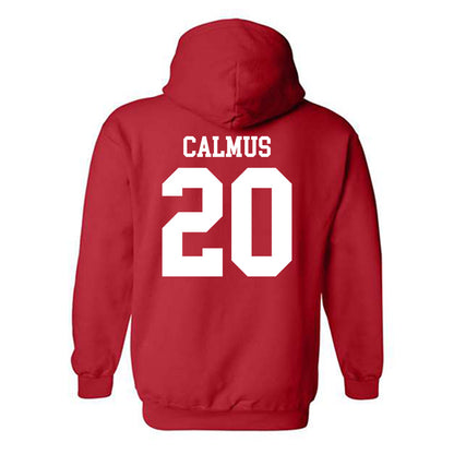 Oklahoma - NCAA Football : Casen Calmus - Classic Shersey Hooded Sweatshirt-1