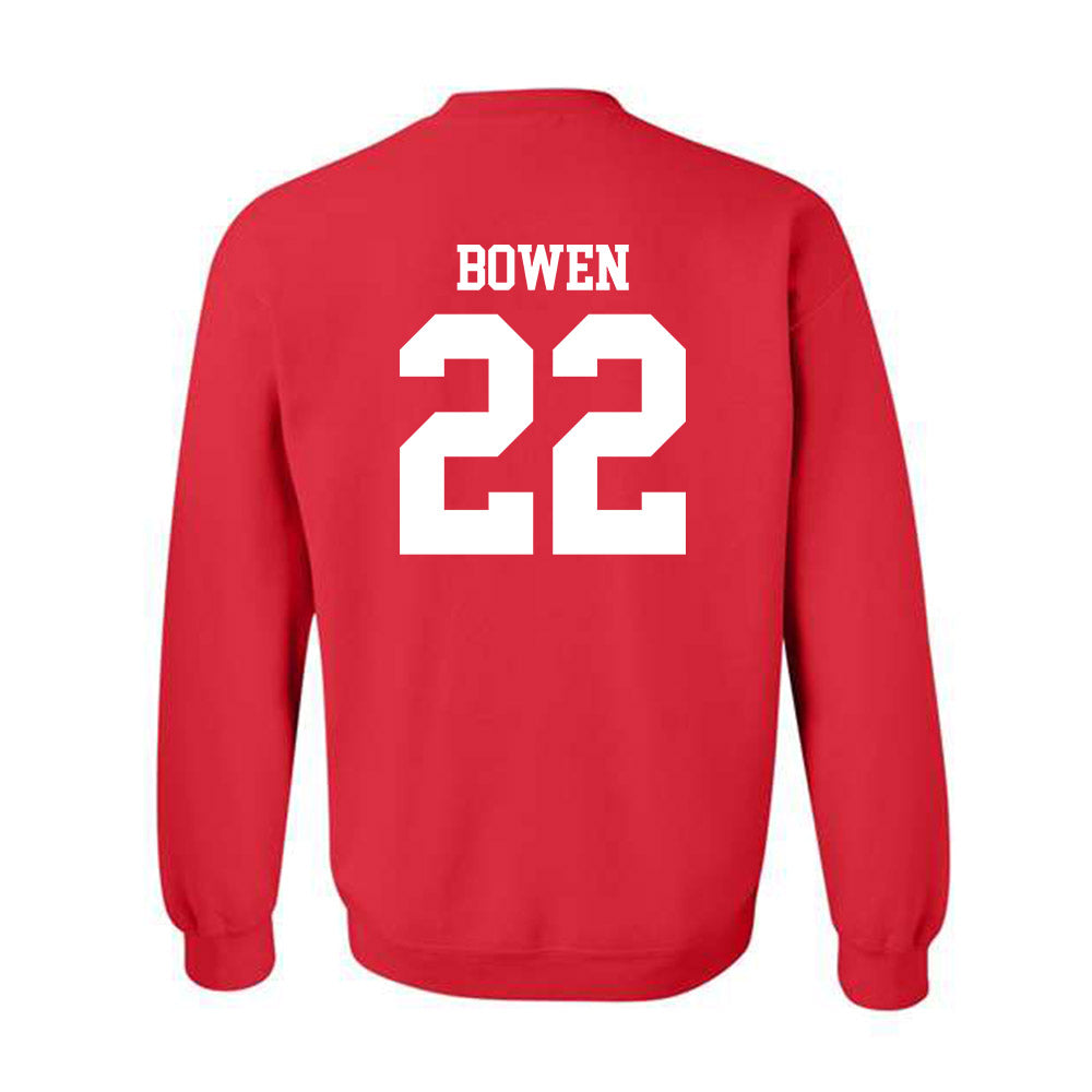 Oklahoma - NCAA Football : Peyton Bowen - Classic Shersey Crewneck Sweatshirt-1