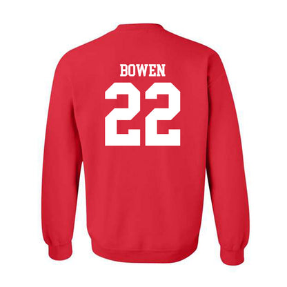 Oklahoma - NCAA Football : Peyton Bowen - Classic Shersey Crewneck Sweatshirt-1